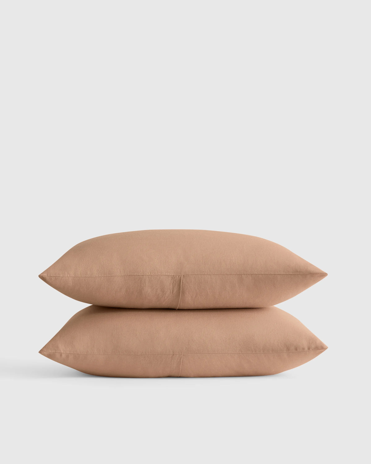 European Linen Sham Set - Standard / White