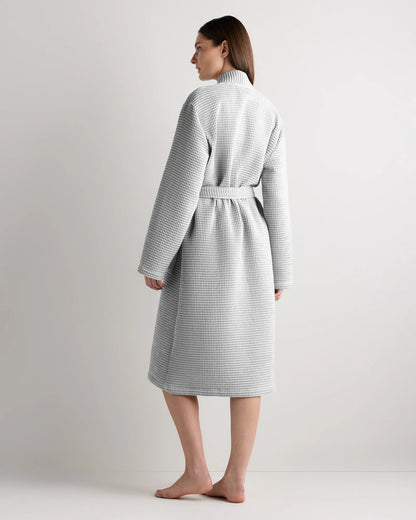 Organic Turkish Waffle Robe - XS / White