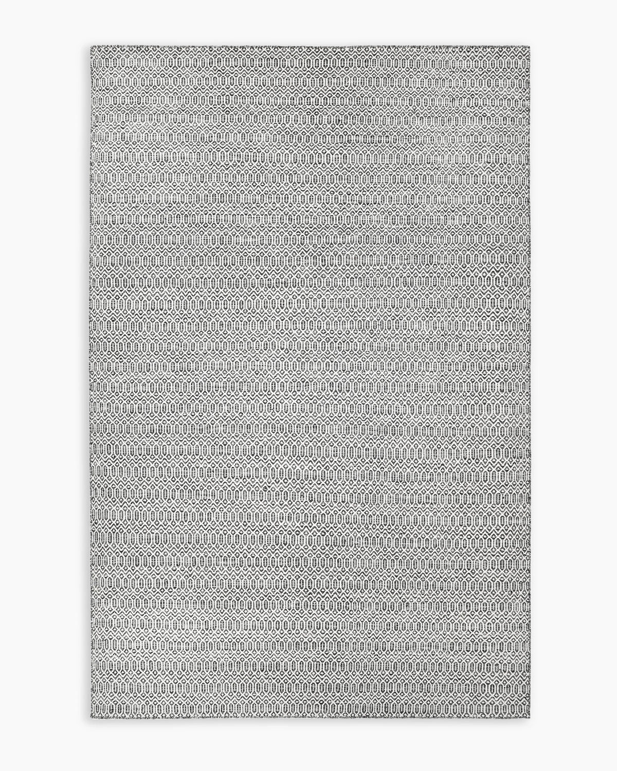 Vale Handwoven Wool Rug - 5' x 8' / Blue