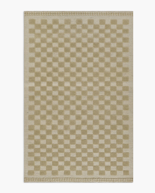 Romy Handwoven Wool Rug - 5' x 8' / Beige
