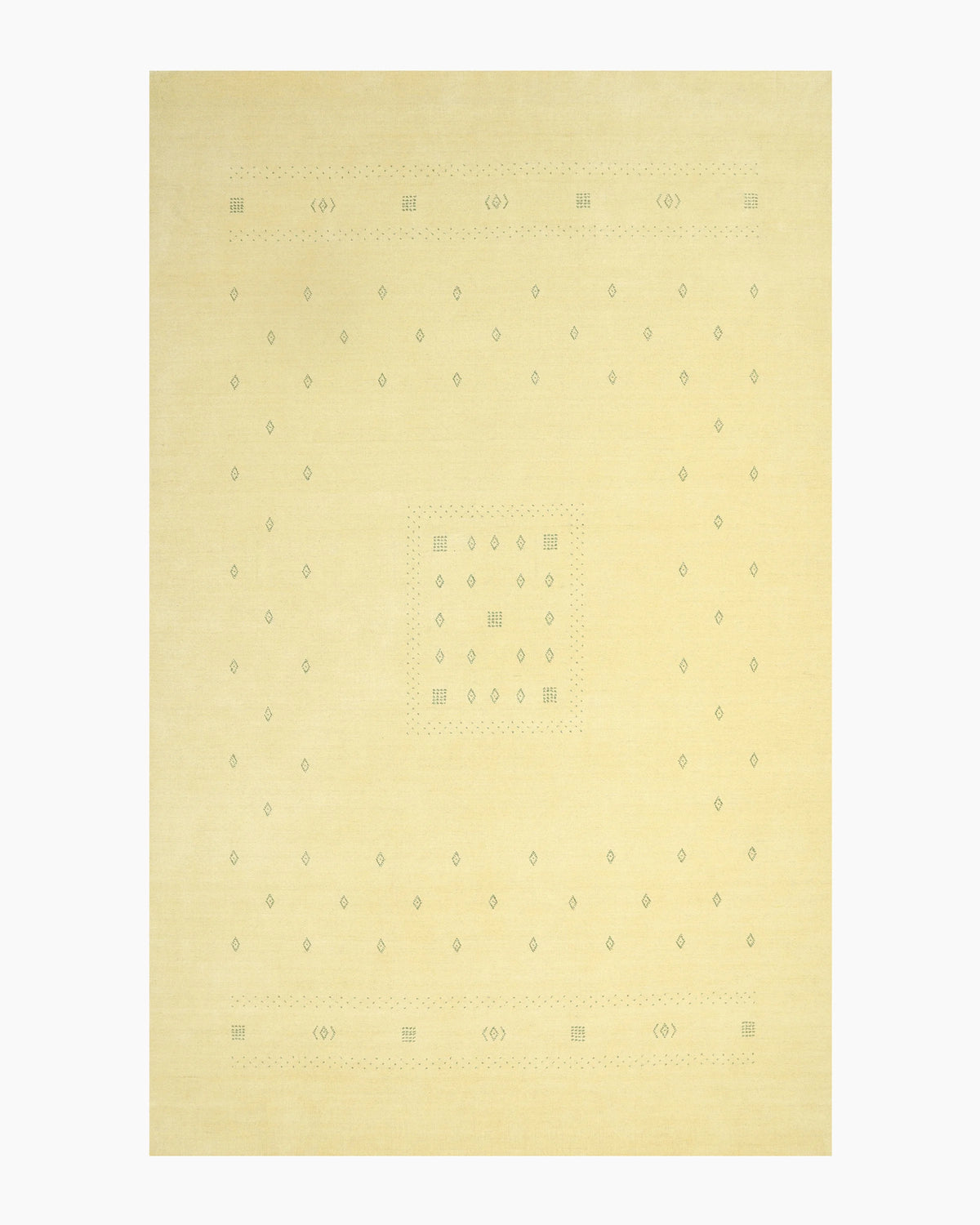Dakota Hand-Loomed Wool Rug - 4' x 6' / Ivory