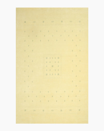 Dakota Hand-Loomed Wool Rug - 4' x 6' / Ivory
