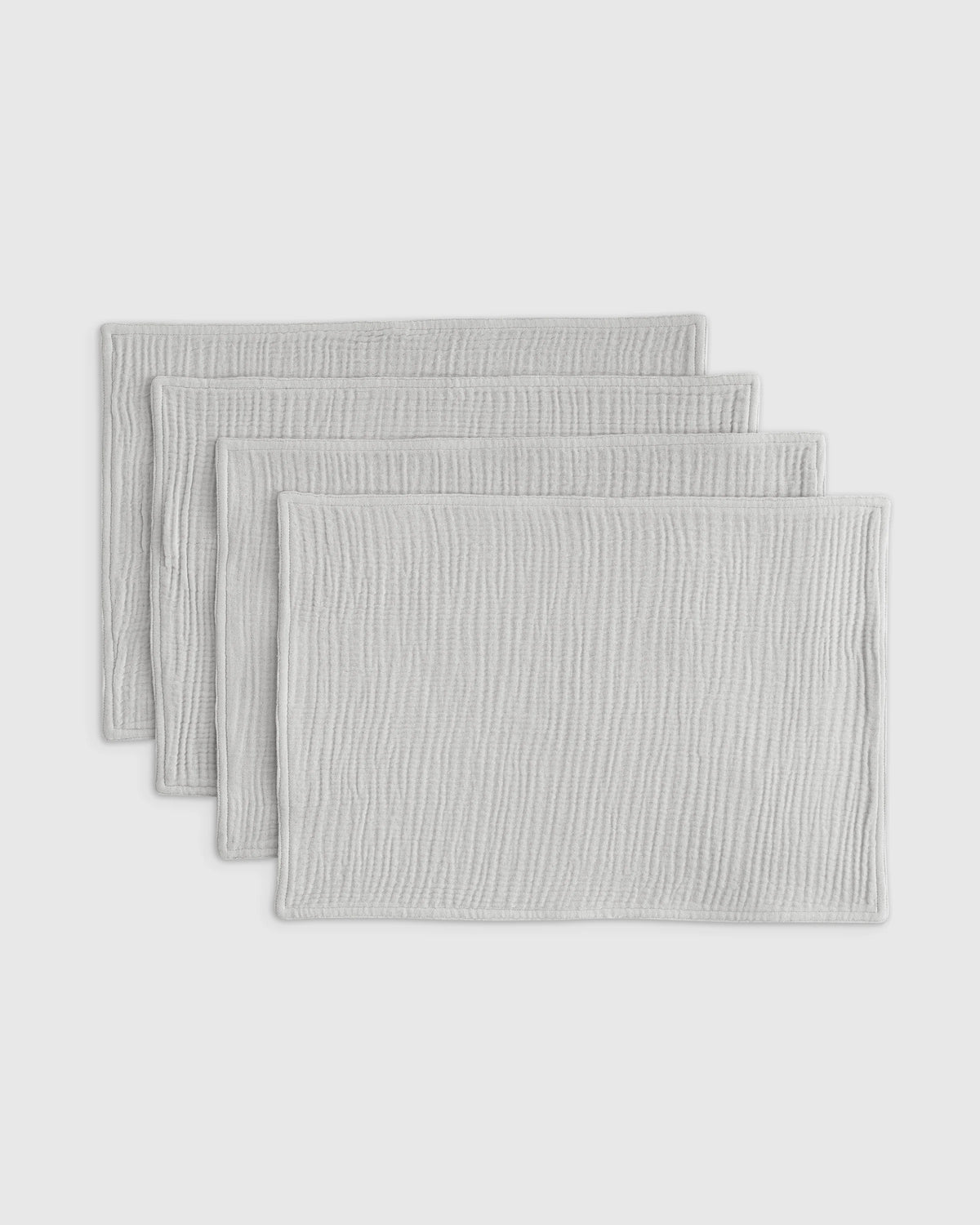 Organic Cotton Gauze Placemats - One Size / Chocolate