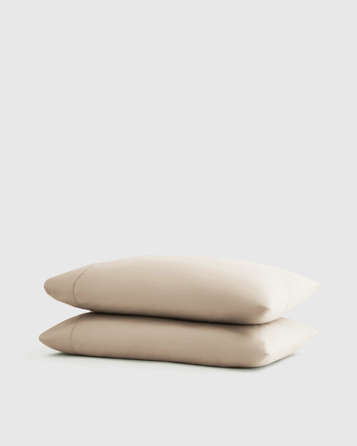 Signature Giza Cotton Sateen Pillowcase Set - Standard / White