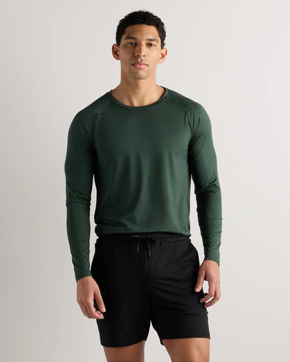 Flowknit Breeze Performance Long Sleeve Tee - XS / Heather Grey