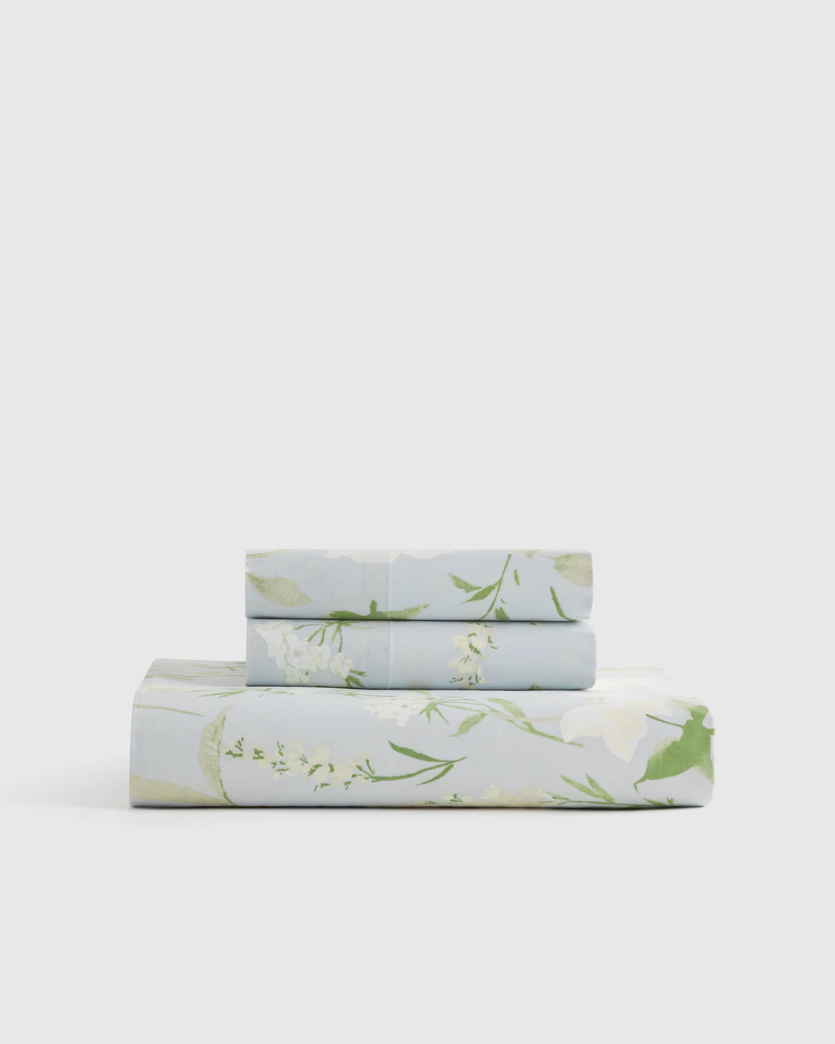 Organic Crisp Percale Fitted Sheet Set - Twin / Espresso