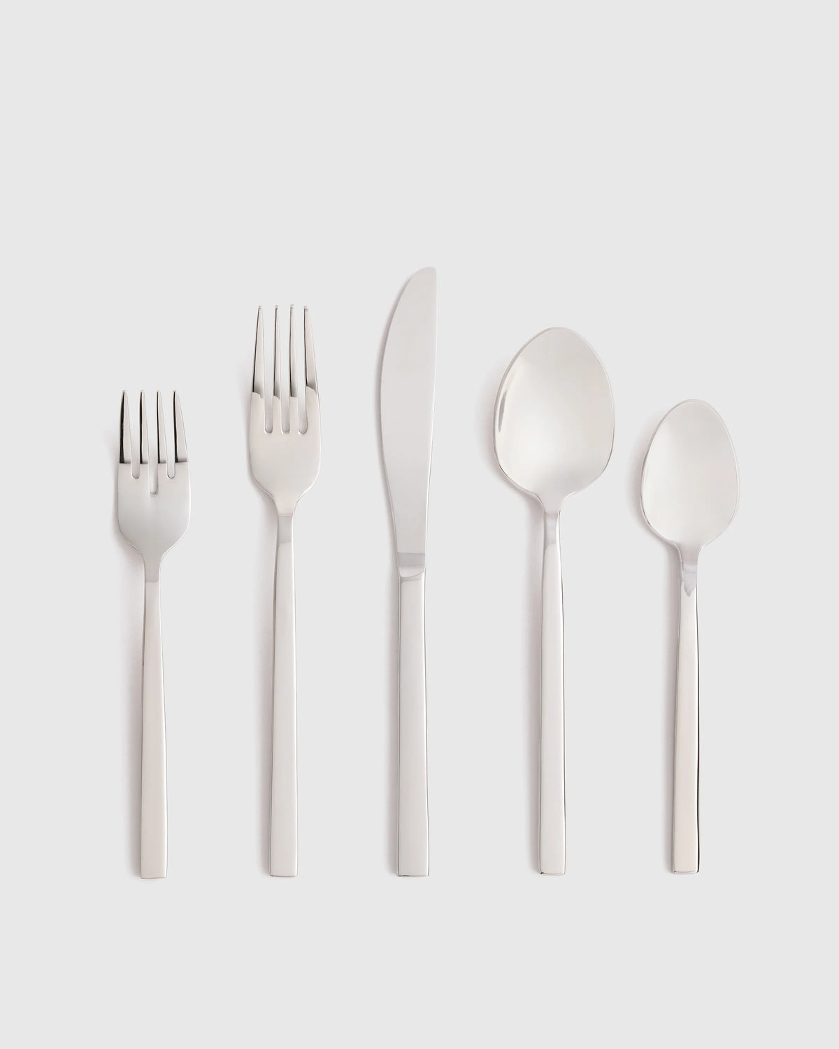 Arezzo 20 Piece Flatware Set - One Size / Polished Stainless Steel