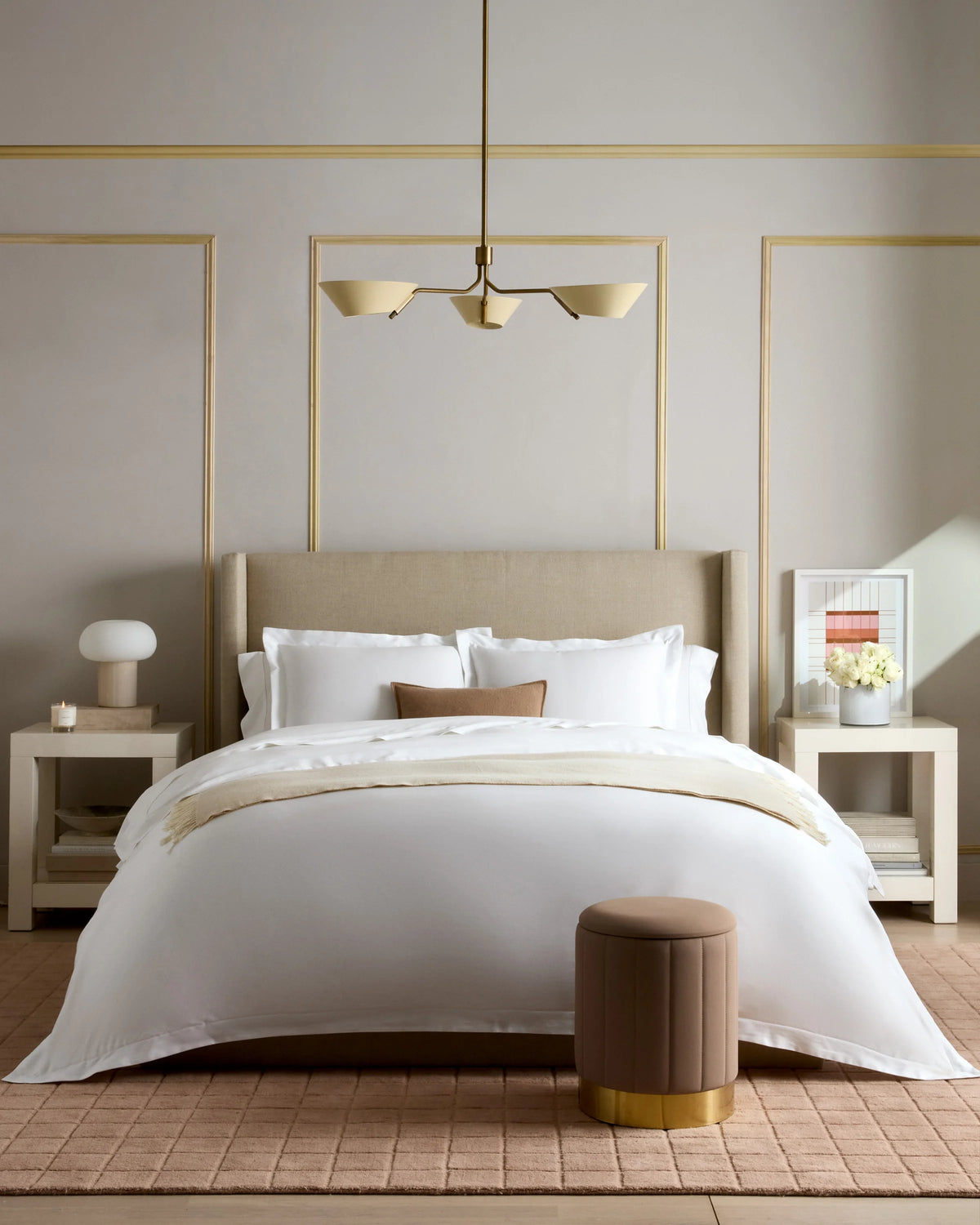 Signature Giza Cotton Sateen Deluxe Bedding Bundle - Twin / Dried Sage
