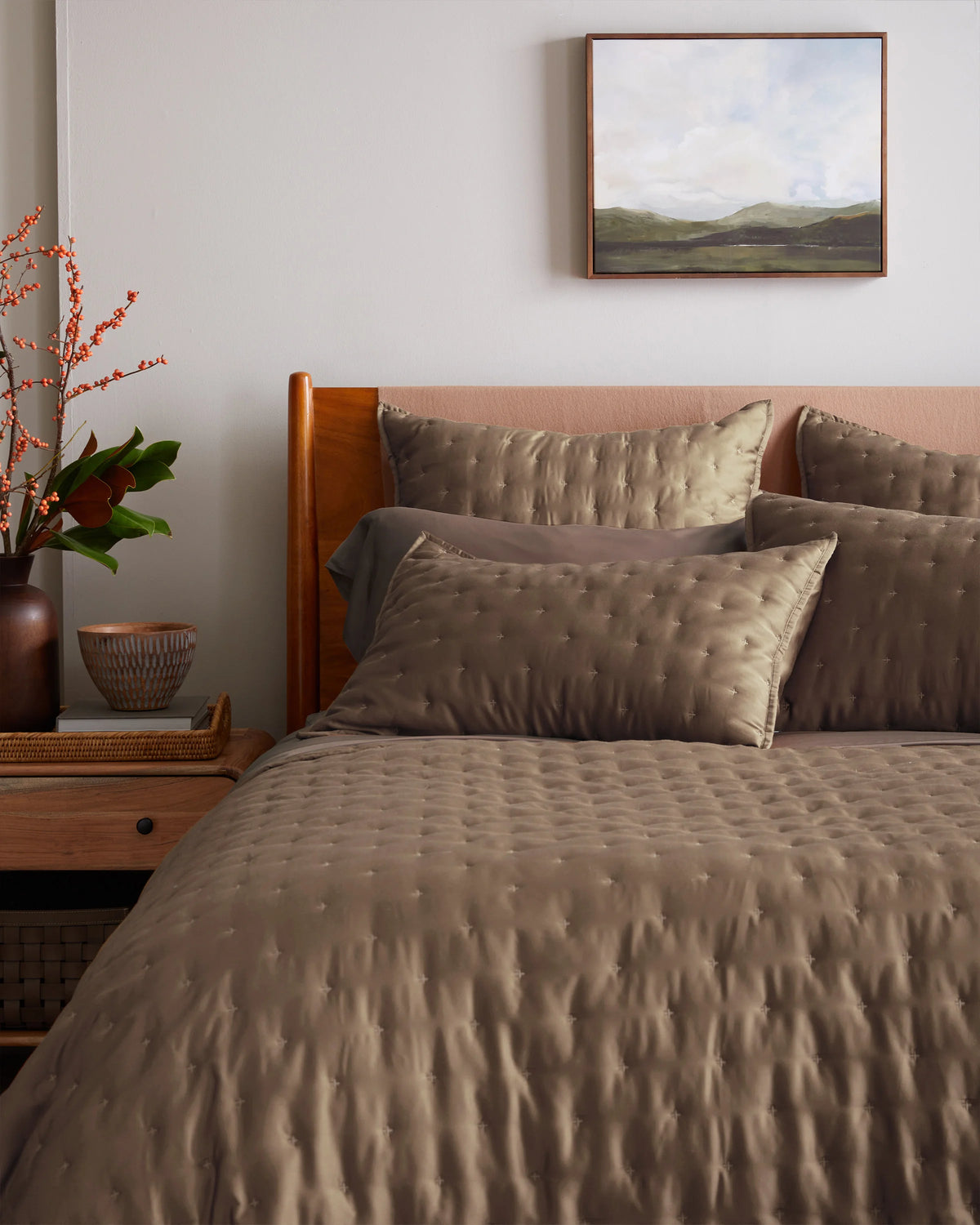 Bamboo Dream Quilt Set - Twin / Sage