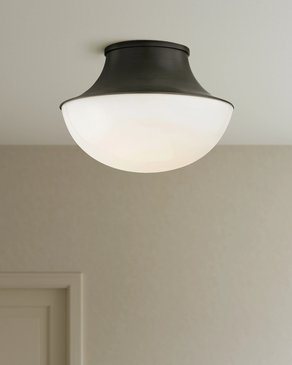 Drop Steel Flush Mount - One Size / Brass