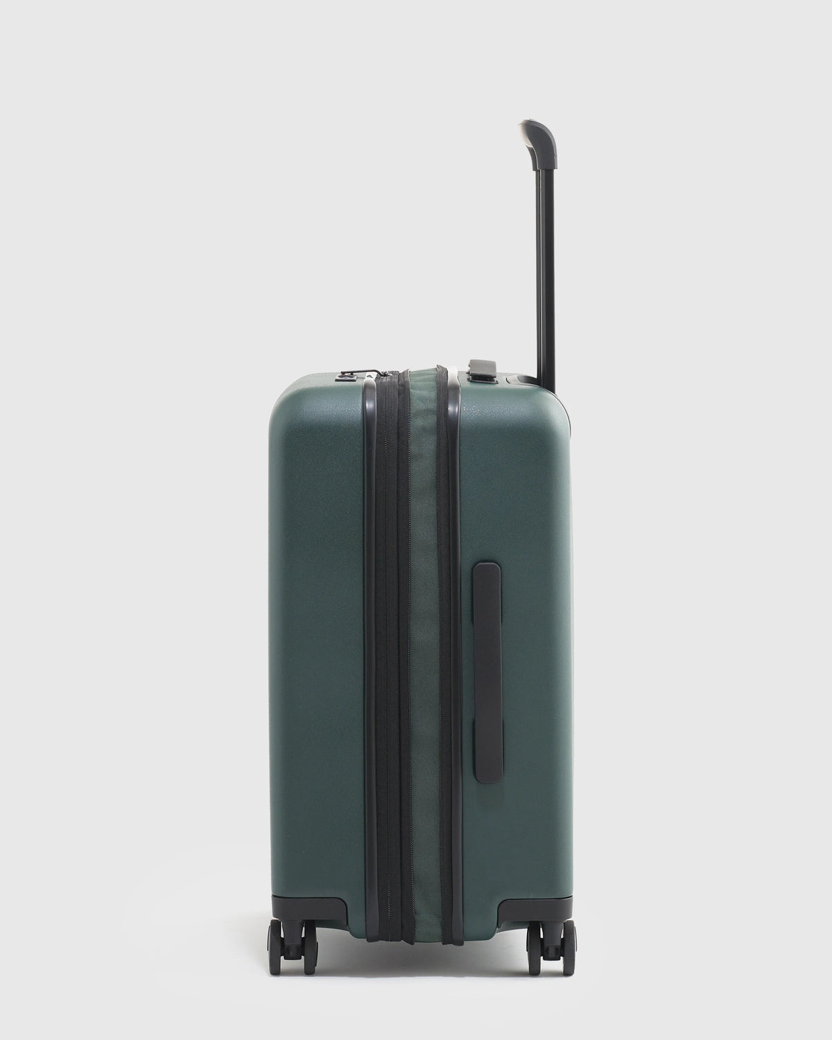 Expandable Small Carry-On & Large Check-In Suitcase Set - One Size / Dark Green