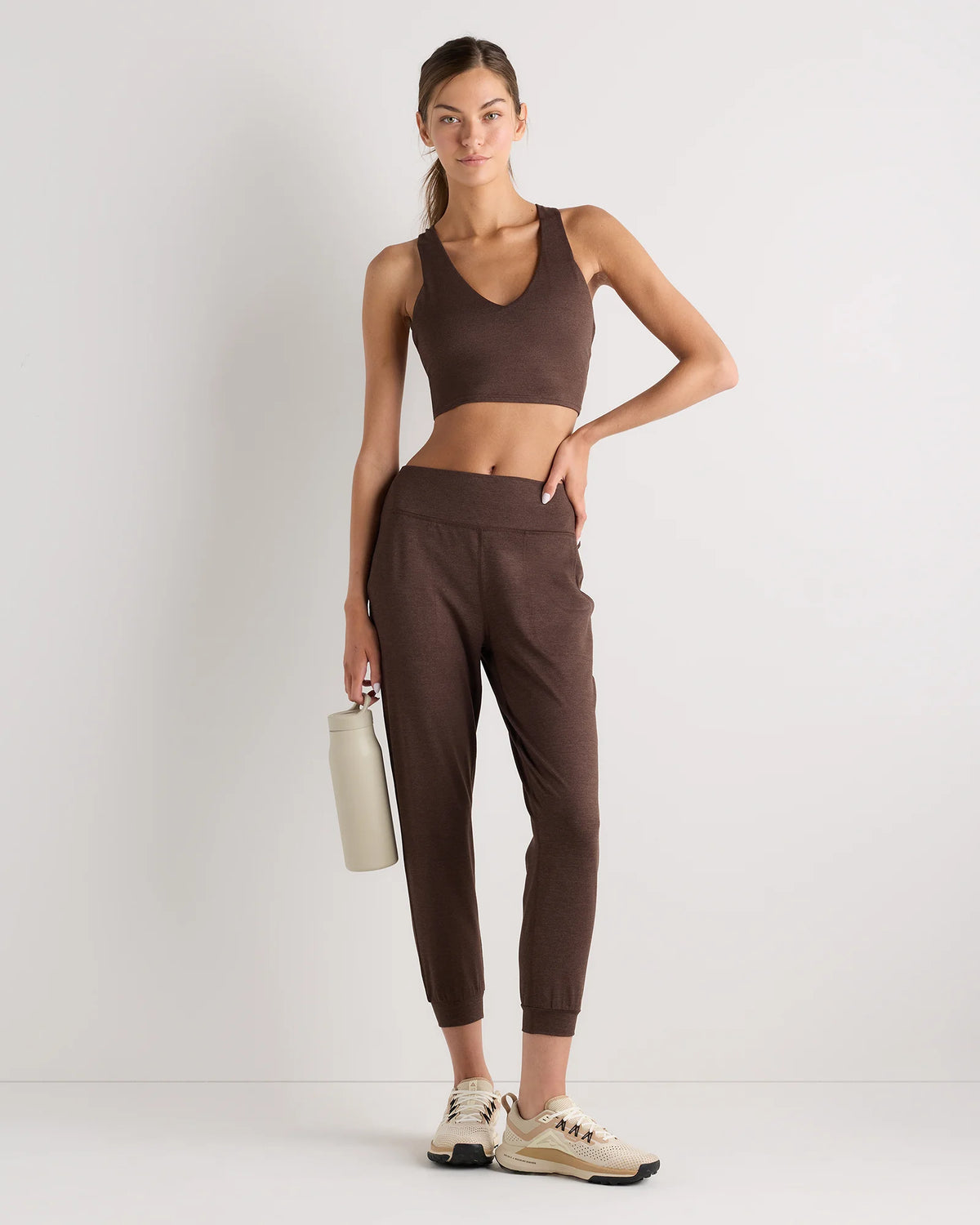 Ultra-Soft Mid-Rise Jogger - XS / Heather Charcoal