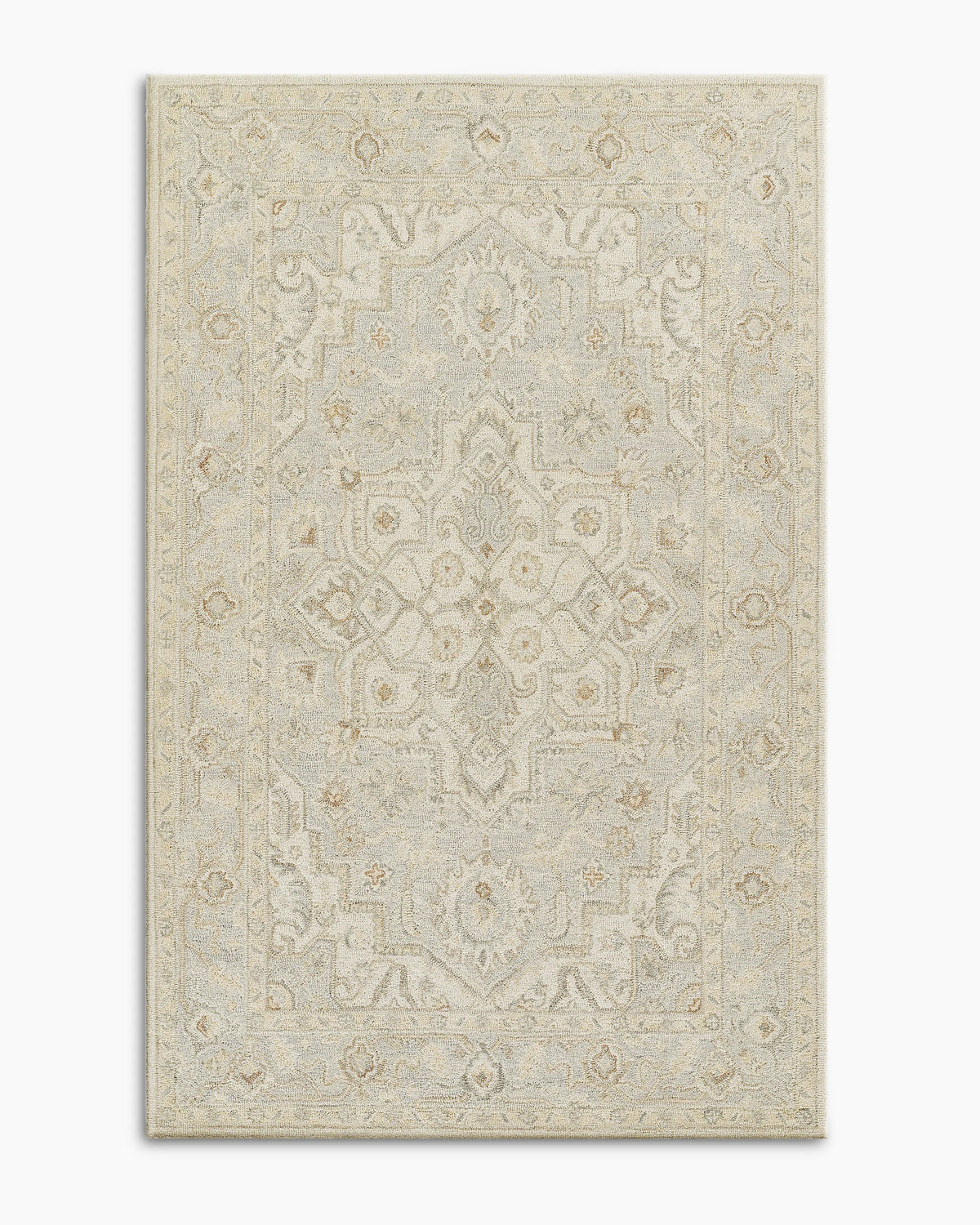 Albany Hand-Tufted Rug - 5' x 8' / Light Blue