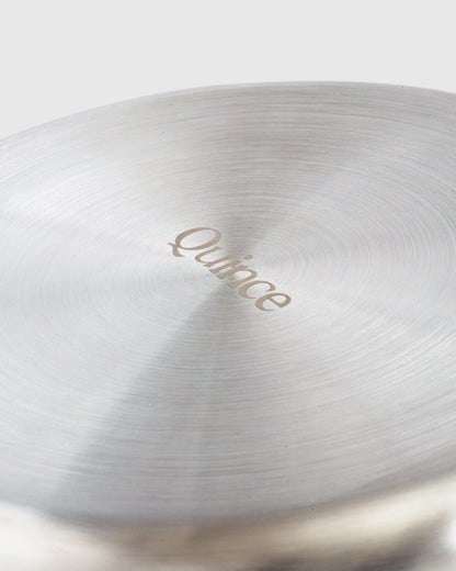 5-Ply Stainless Steel Nonstick Cookware: 2-Piece Frying Pan Set: 8" & 10" - 8" & 10" / No Color