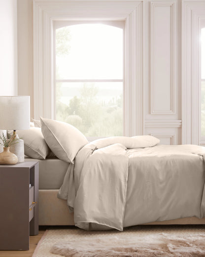 Bamboo Duvet Cover Set - Twin / Sand