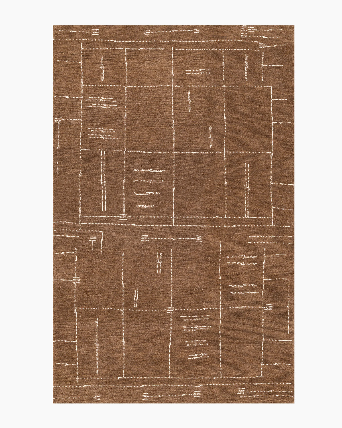 Carson Wool Rug - 3' x 5' / Brown