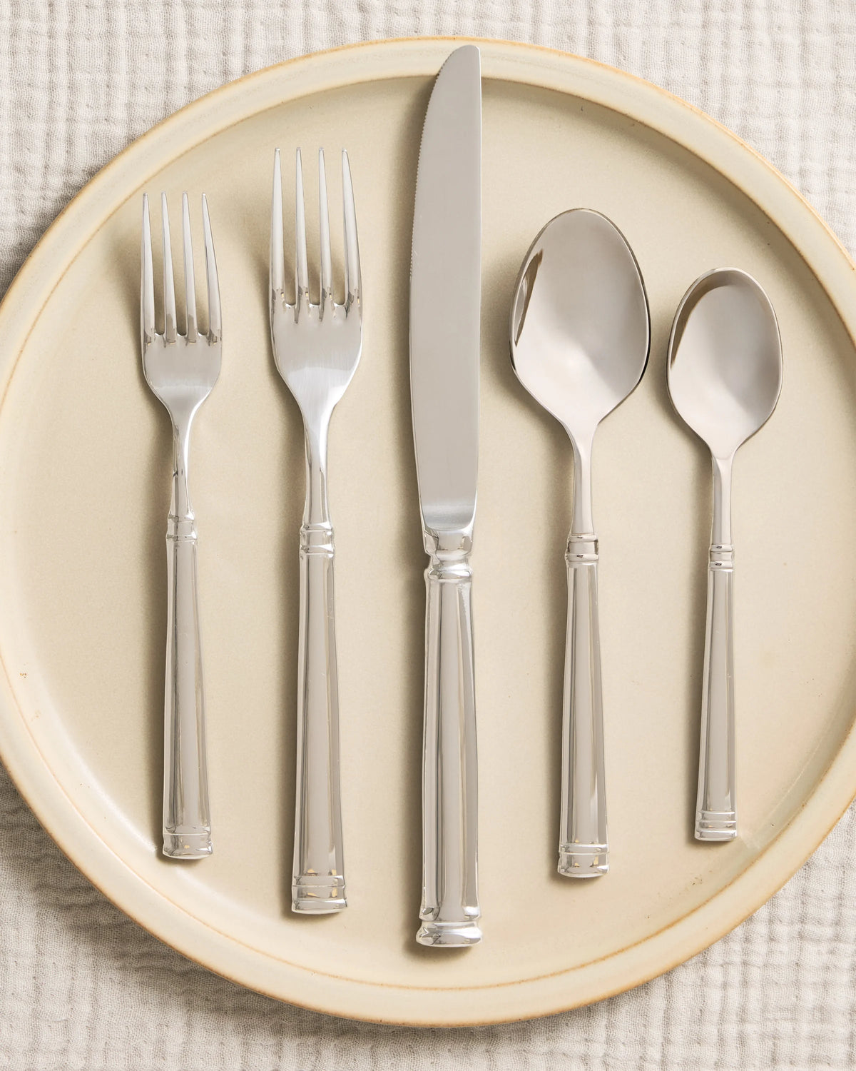 Bistro 20 Piece Flatware Set - One Size / Stainless Steel