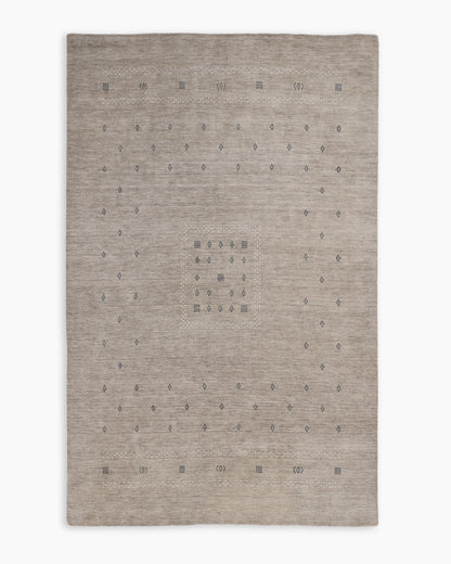 Dakota Hand-Loomed Wool Rug - 4' x 6' / Ivory