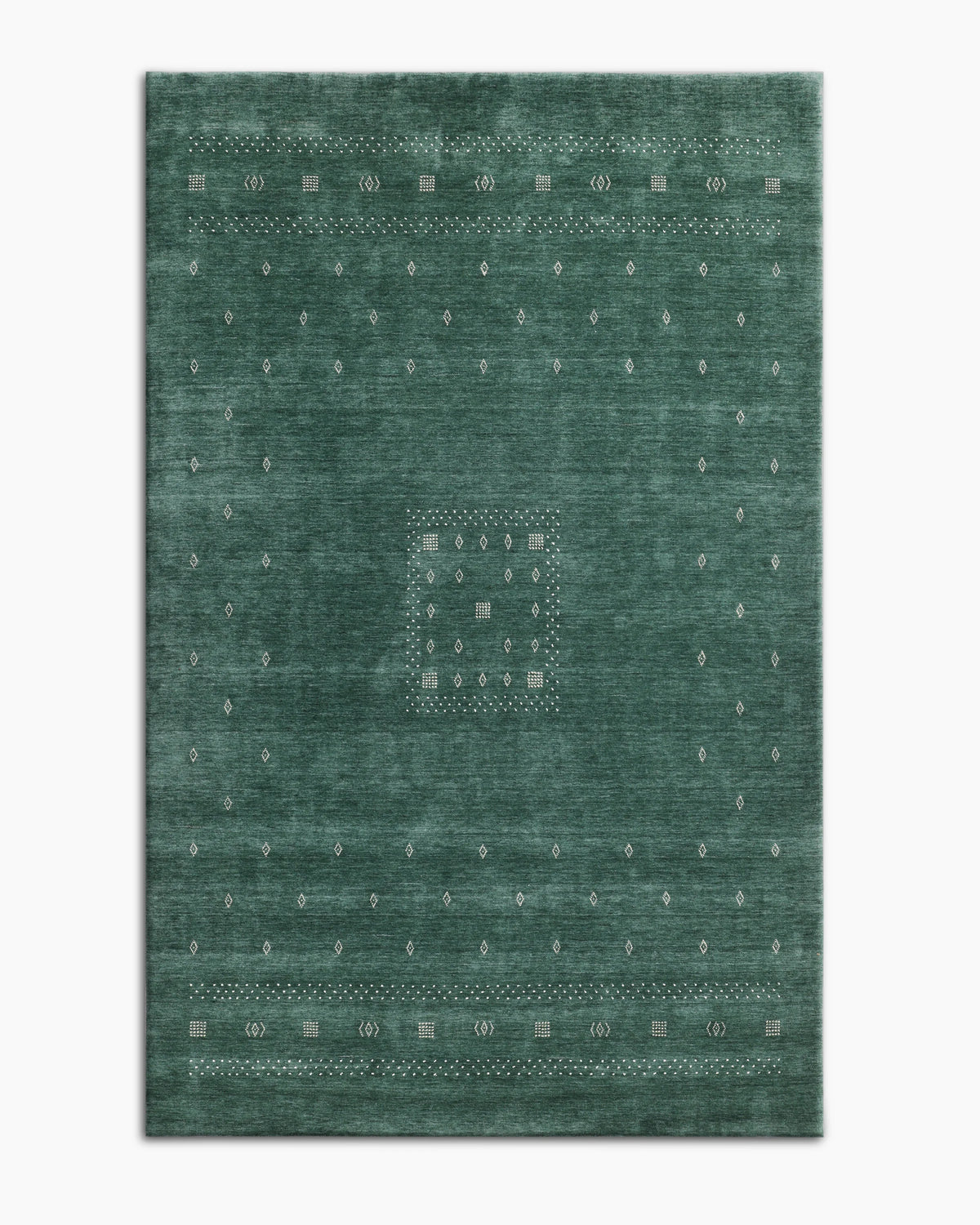 Dakota Hand-Loomed Wool Rug - 4' x 6' / Ivory