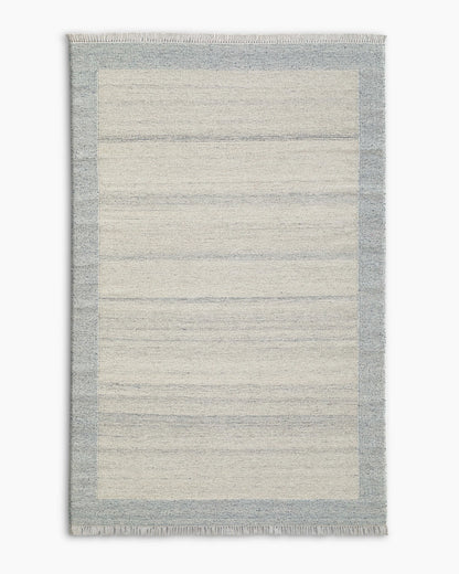 Sahara Flatweave Wool Rug - 2' x 3' / Charcoal