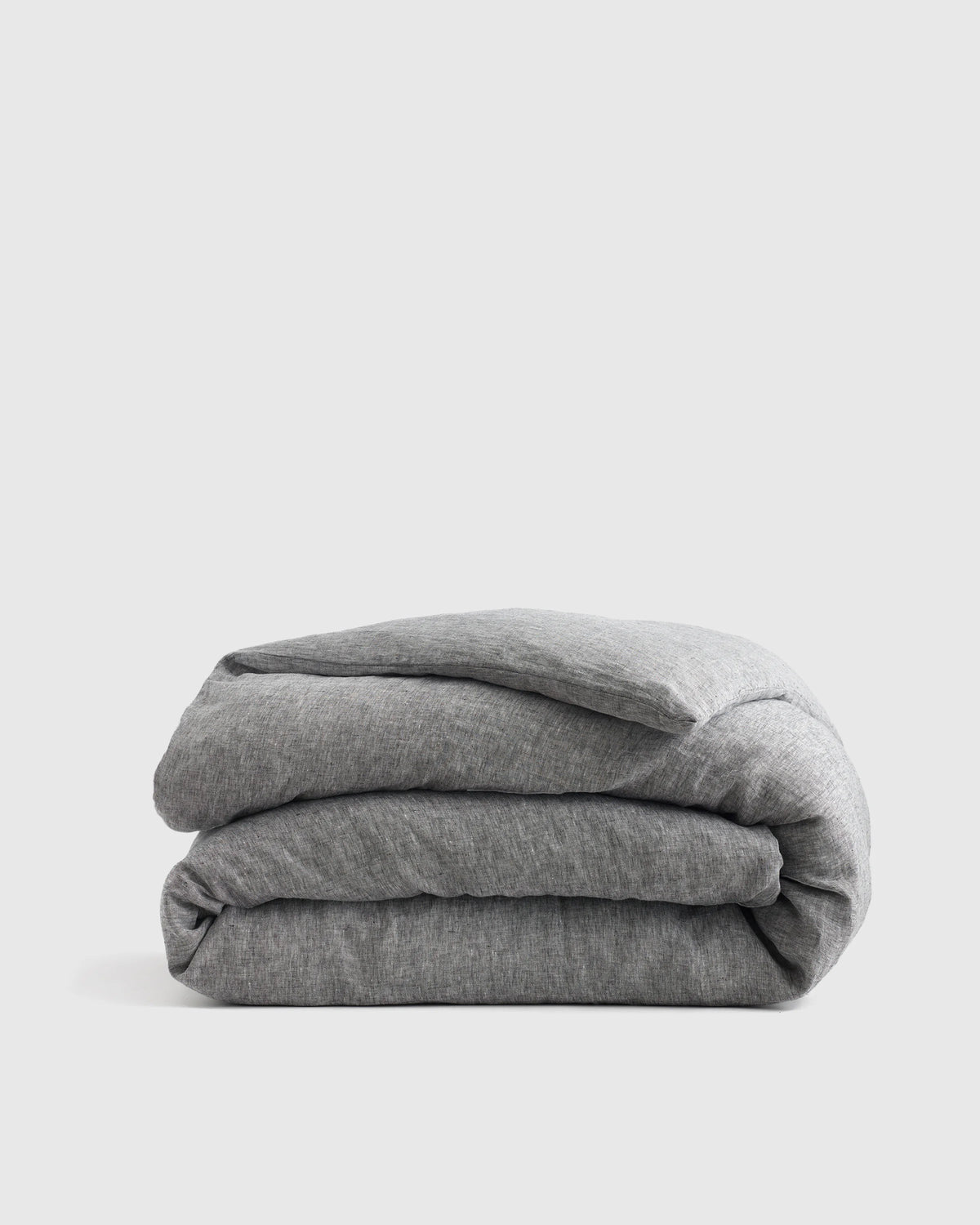 European Linen Chambray Duvet Cover - Twin / Natural