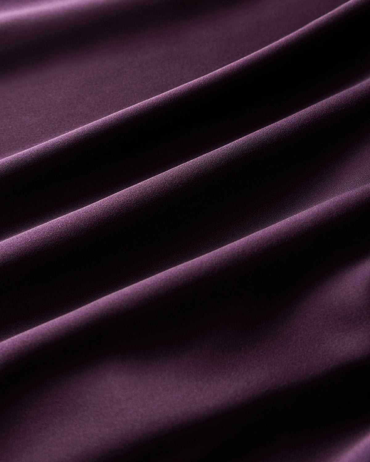 Washable Stretch Silk Tee - XS / Deep Orchid Purple