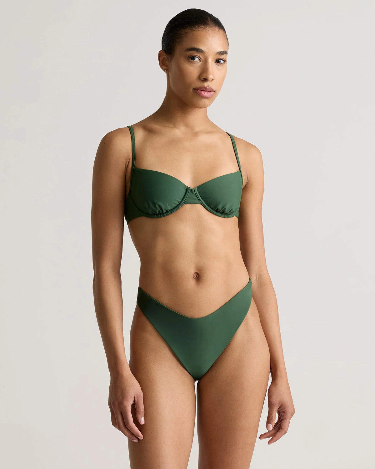 Italian Demi Bikini Top - XS / Deep Navy