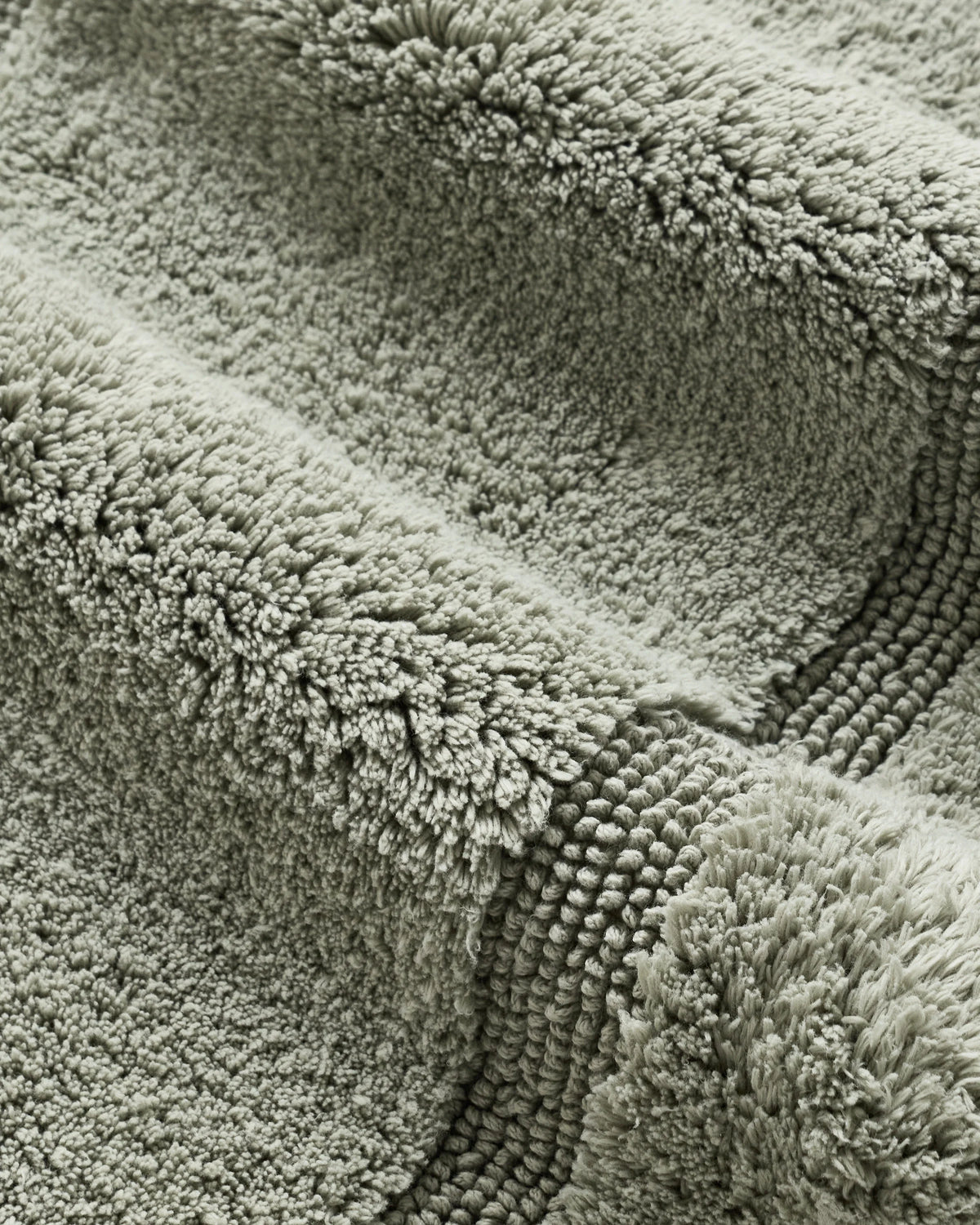Turkish Cotton Non-Slip Bath Rug - 21"x34" / White