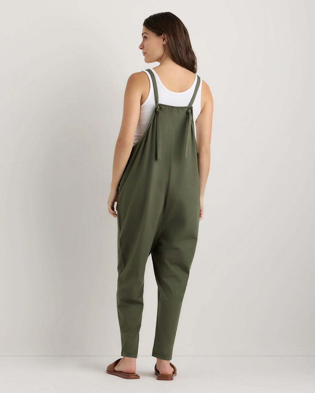 Organic Cotton Maternity Overalls - XS / Deep Navy