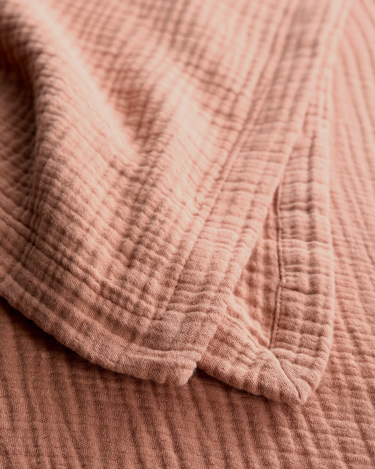 Organic Cotton Gauze Blanket - Full/Queen / Dried Sage