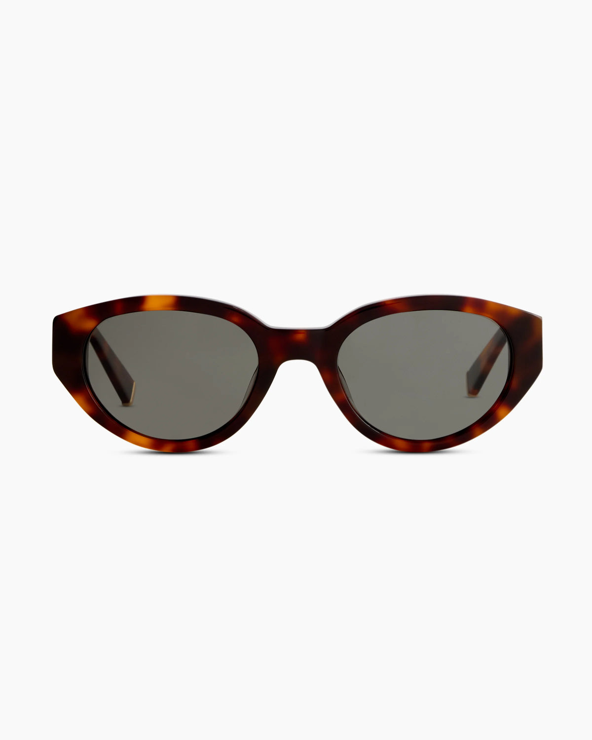 Sicily Polarized Acetate Sunglasses - One Size / Black with Grey lens