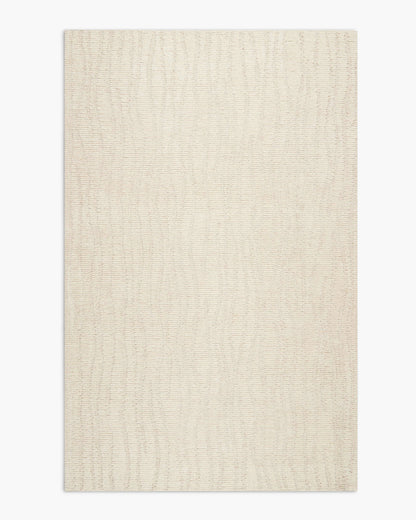 Belen Hand-Tufted Wool Rug - 2' x 3' / Natural