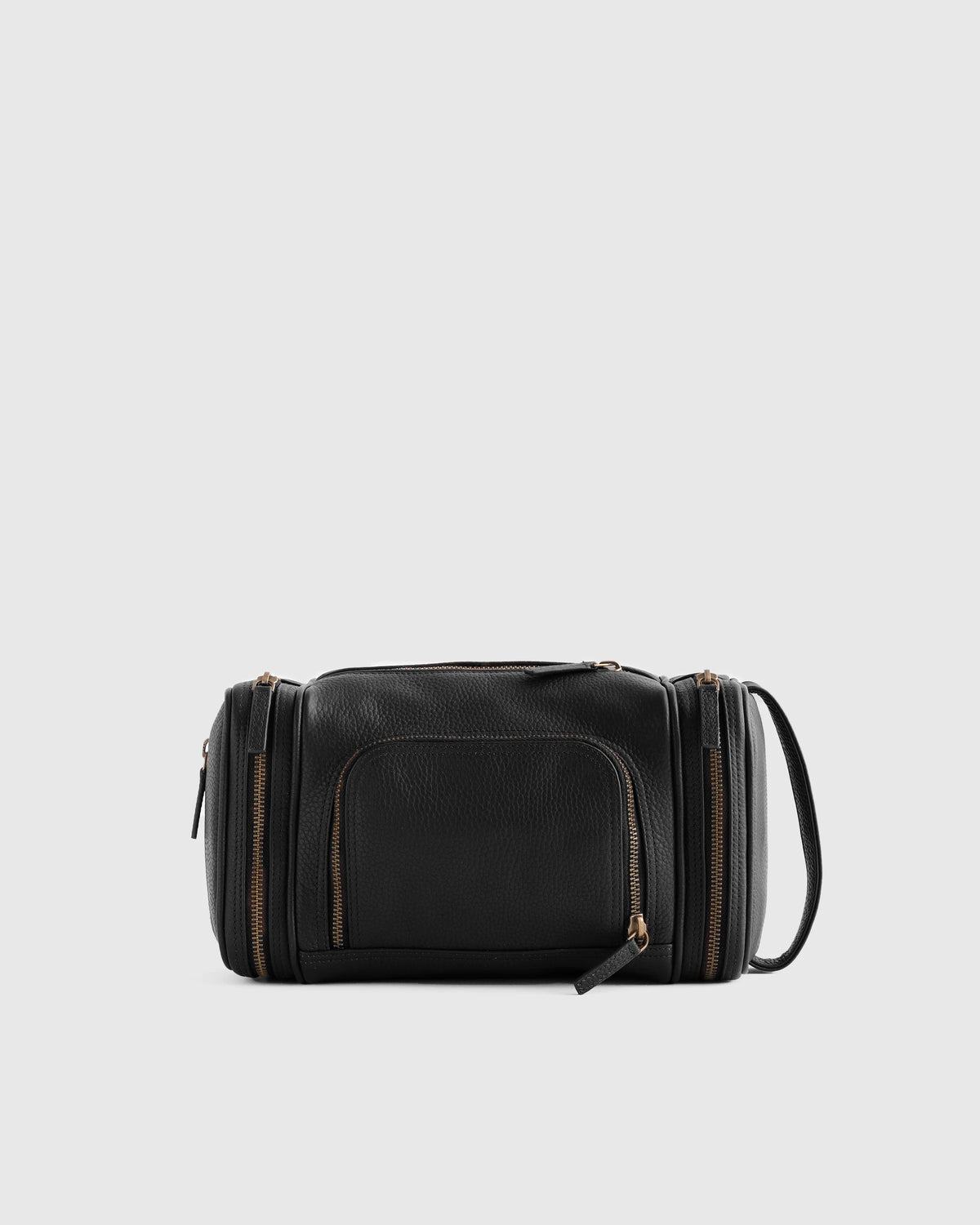 Nappa Leather Toiletry Bag - One Size / Black