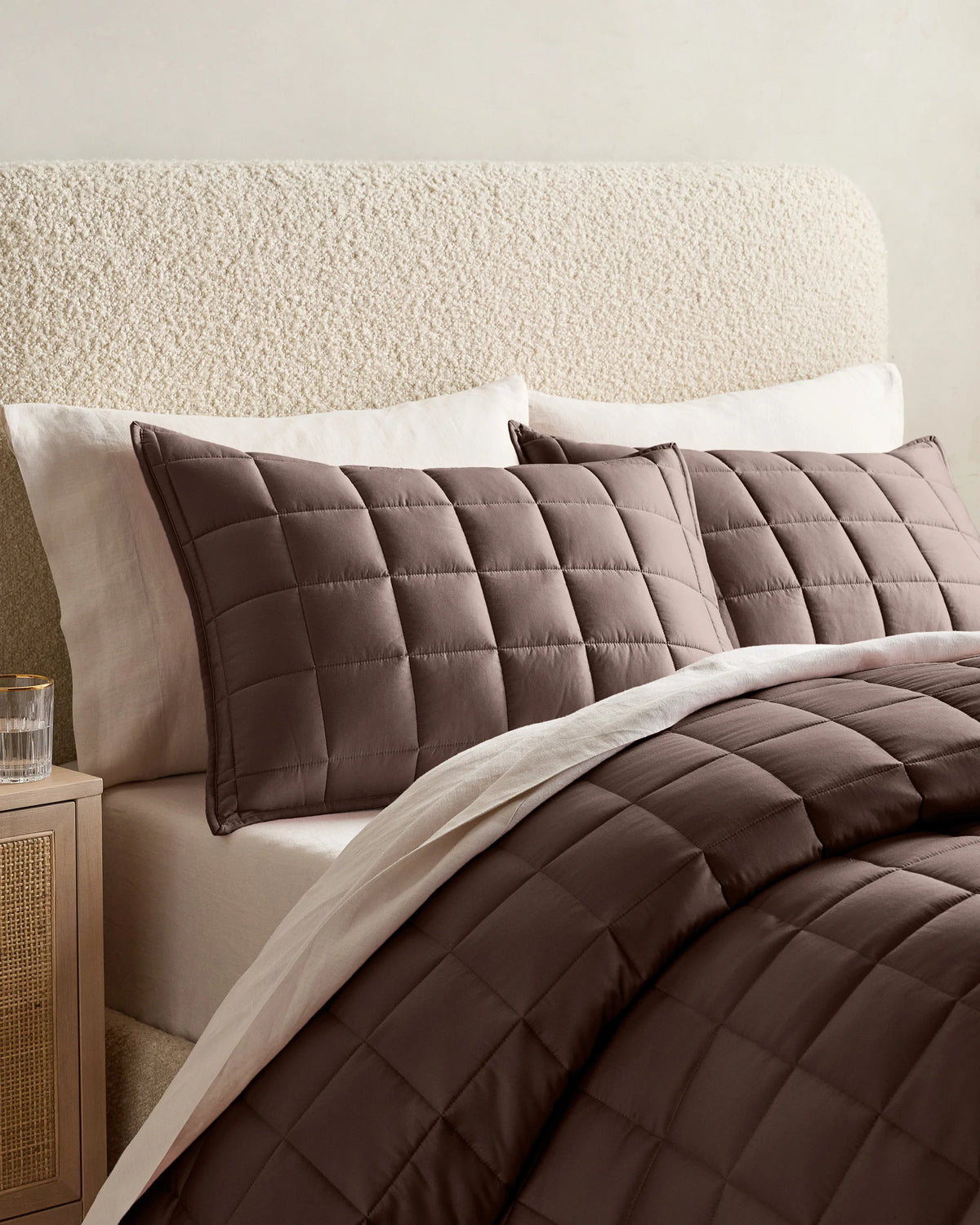 Bamboo Box Quilt Set - Twin / Sage