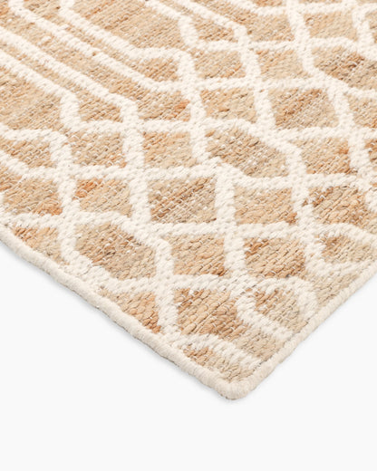 Birch Handwoven Jute-Blend Rug - 5' x 8' / Brown