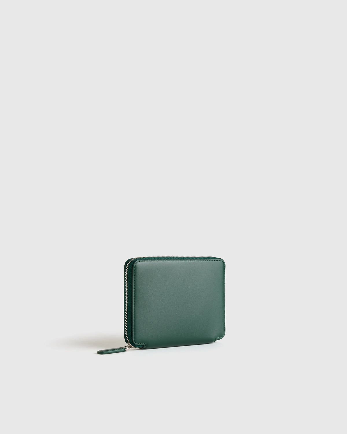 Nappa Leather RFID Zip Travel Wallet - One Size / Black