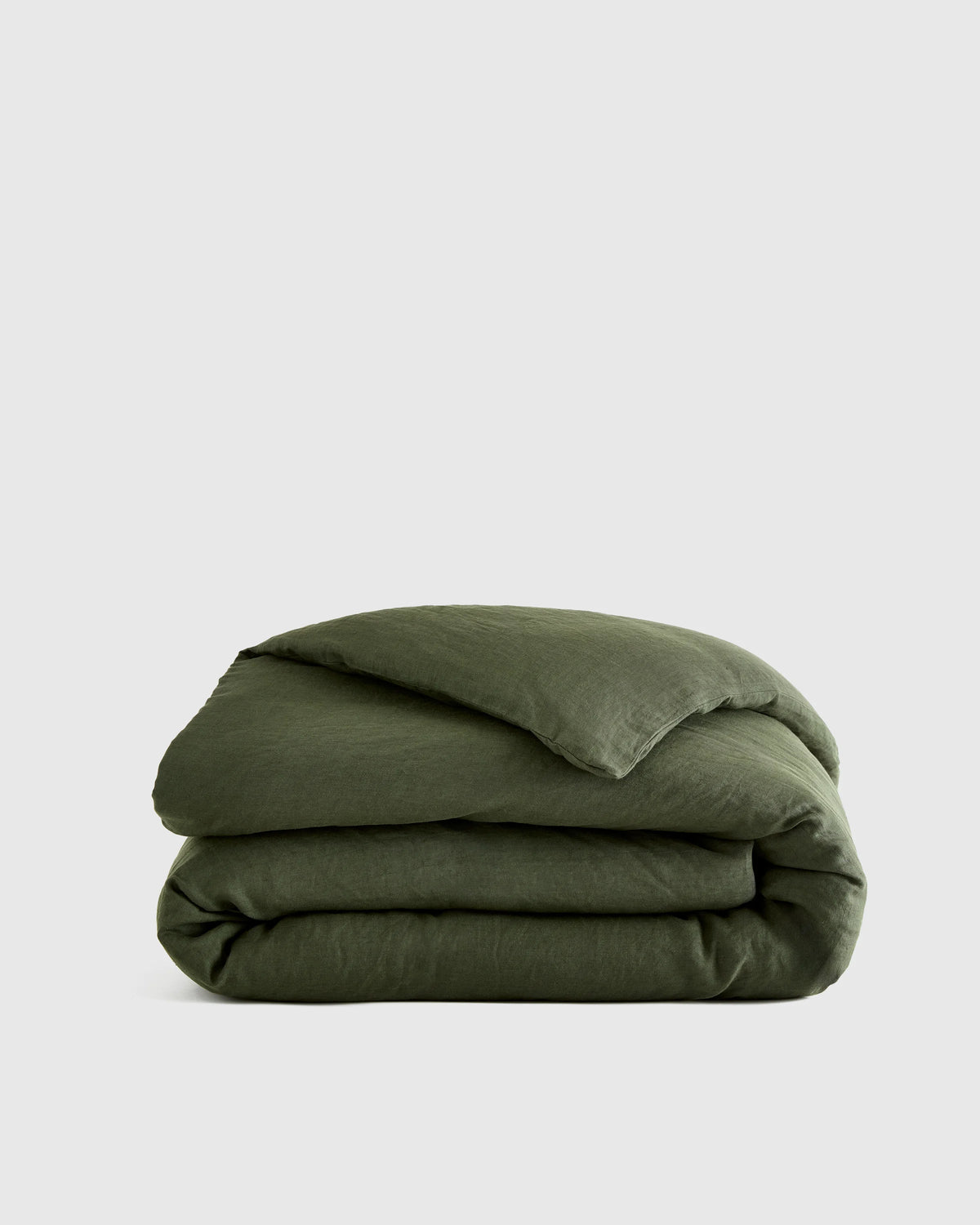 European Linen Duvet Cover - Twin / Peach