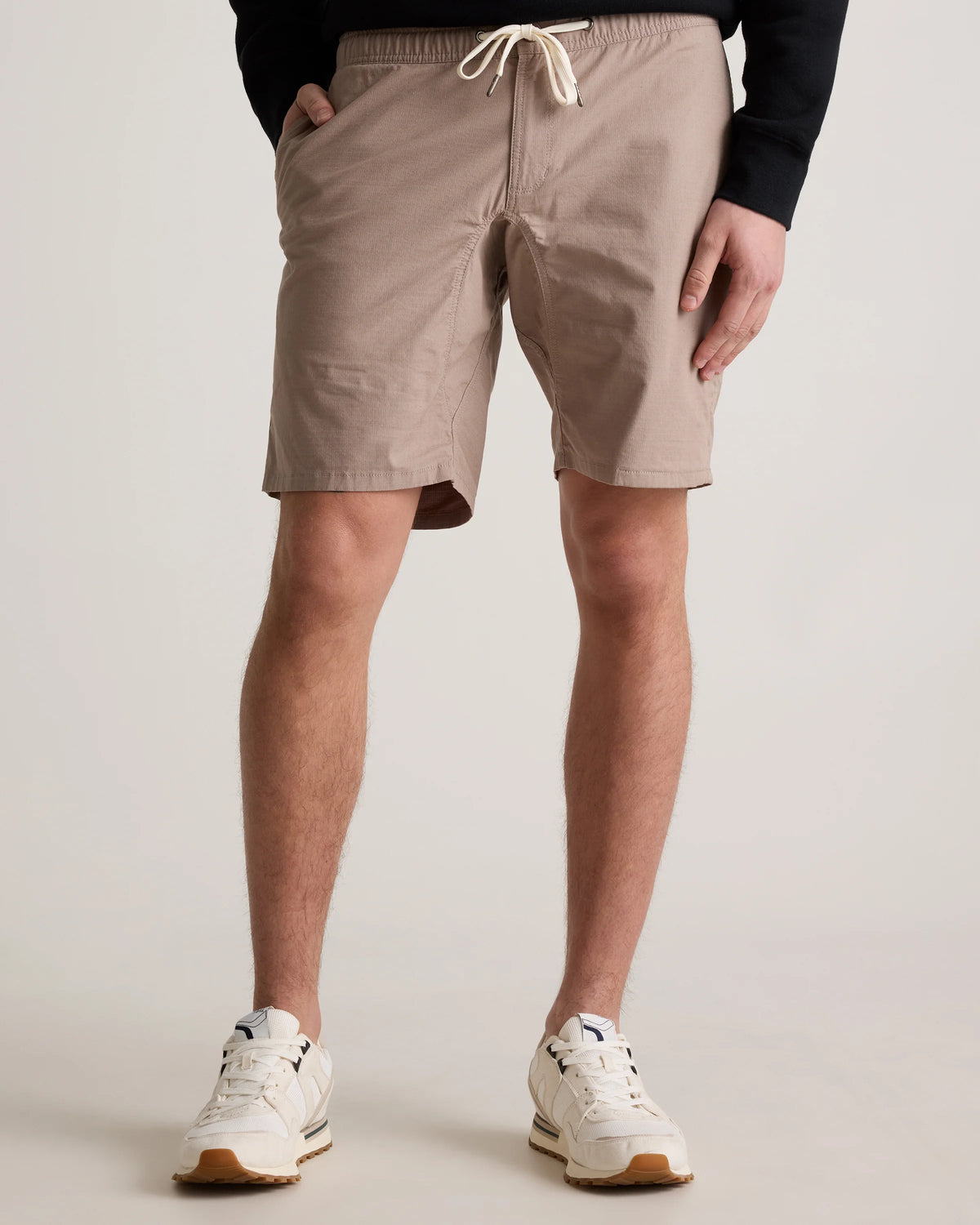 Organic Stretch Ripstop Shorts - 10" - S / Morel Grey