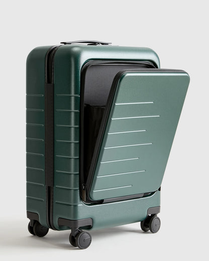Front Pocket Carry-On Suitcase - One Size / Lavender
