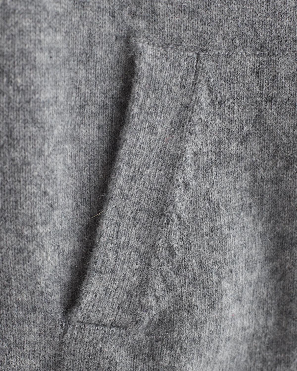 Washable Cashmere Full Zip Hoodie - 3-6M / True Navy