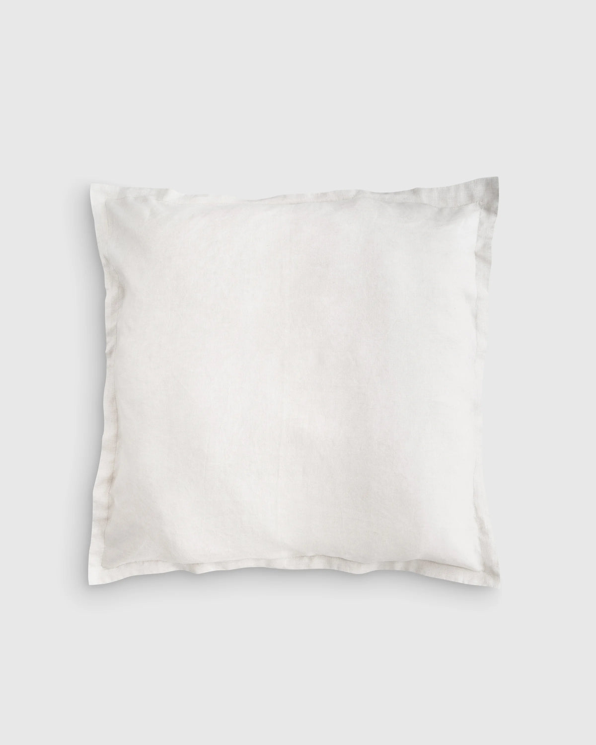 European Linen Euro Sham - Euro / Sand