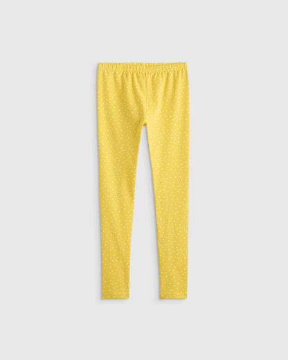 Organic Cotton Leggings - 2T / Red