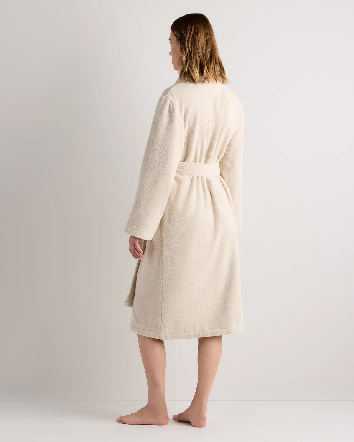 Turkish Cotton Terry Robe - XS / White