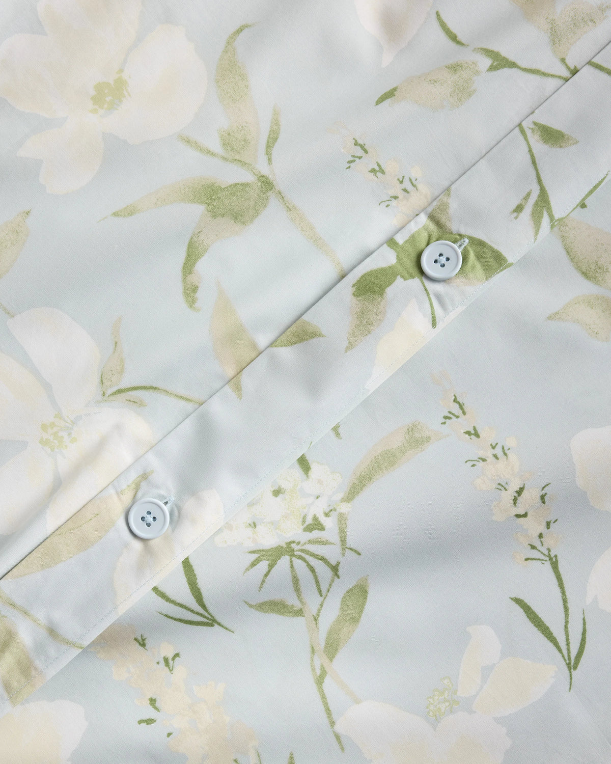 Organic Crisp Percale Floral Deluxe Bedding Bundle - Twin / Toffee Florette