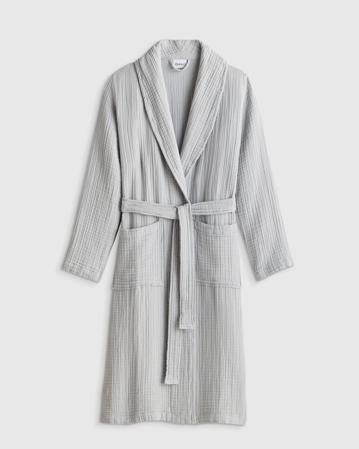 Soft Layered Turkish Cotton Robe - XS / White