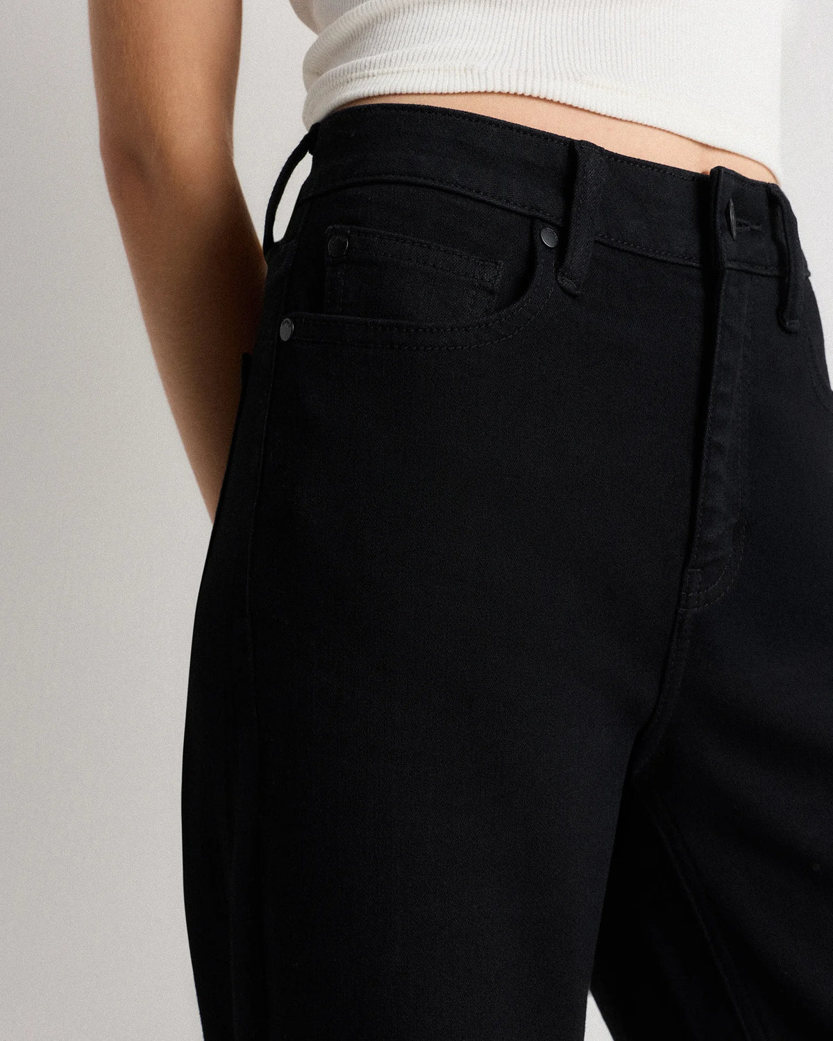 Bella Stretch Palazzo Jeans - 24 / Frosted Blue