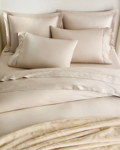 Signature Giza Cotton Sateen Deluxe Bedding Bundle - Twin / Dried Sage