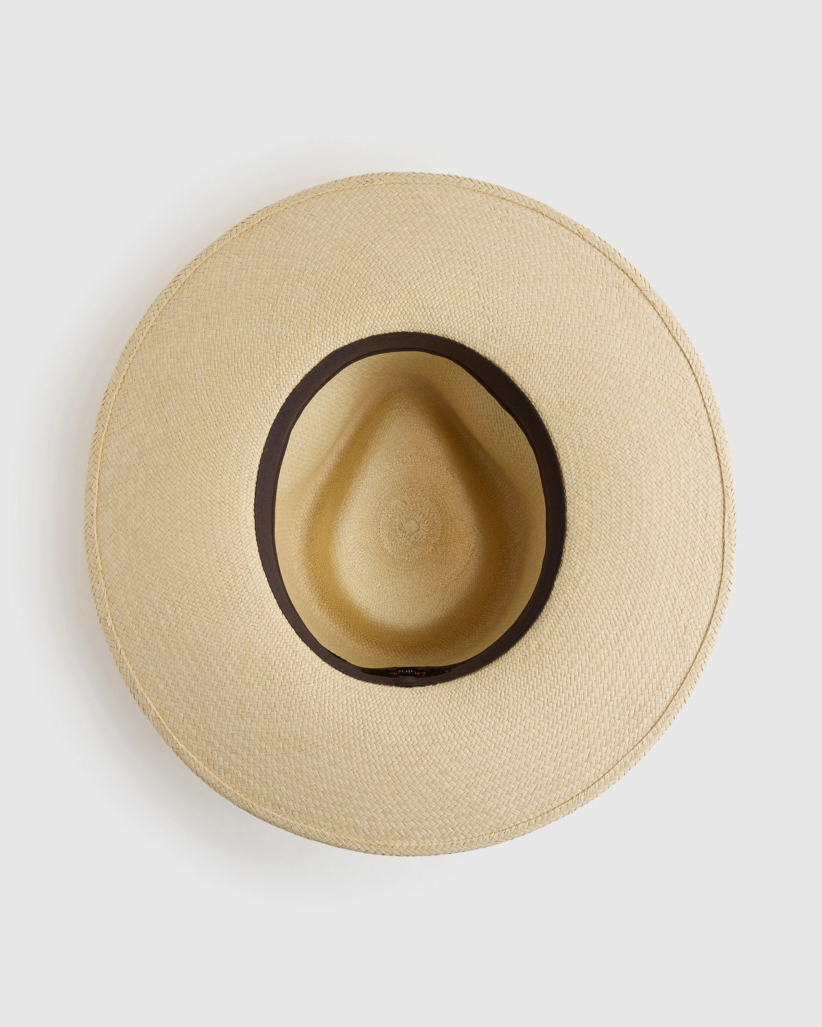 Toquilla Straw Wide Brim Panama Hat - S / Natural