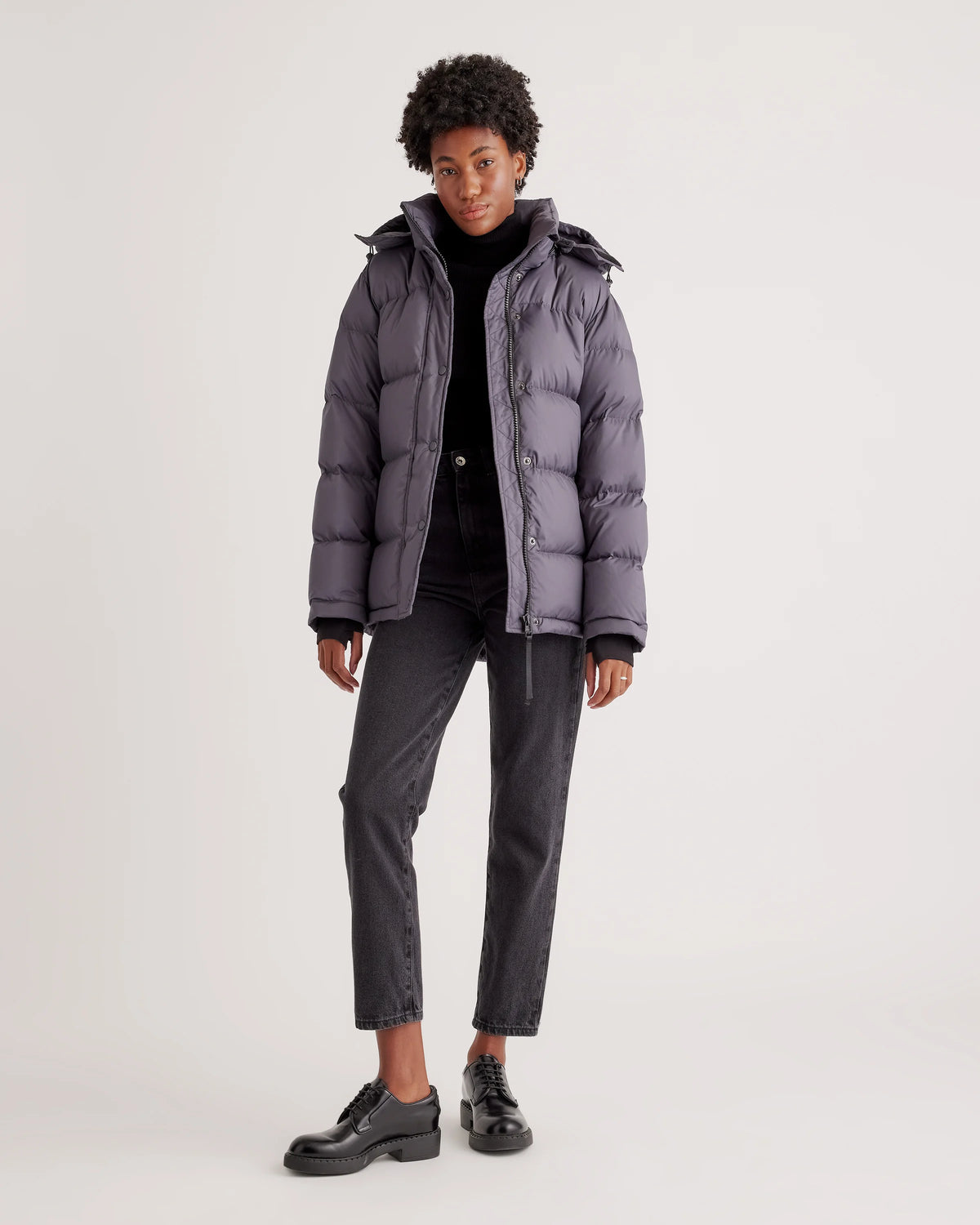Responsible Down Puffer Jacket - XS / Sea Spray Green