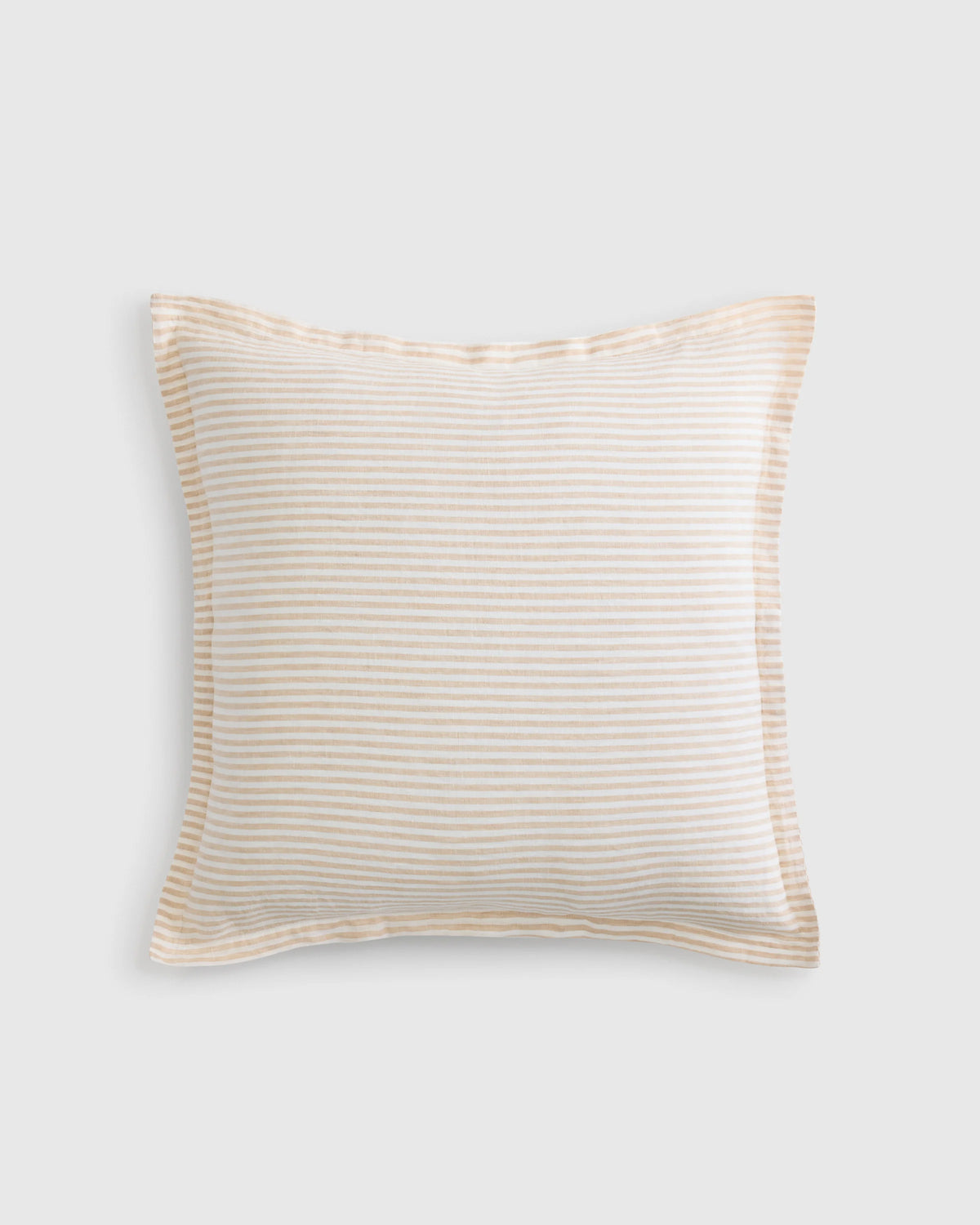 European Linen Euro Sham - Euro / Sand